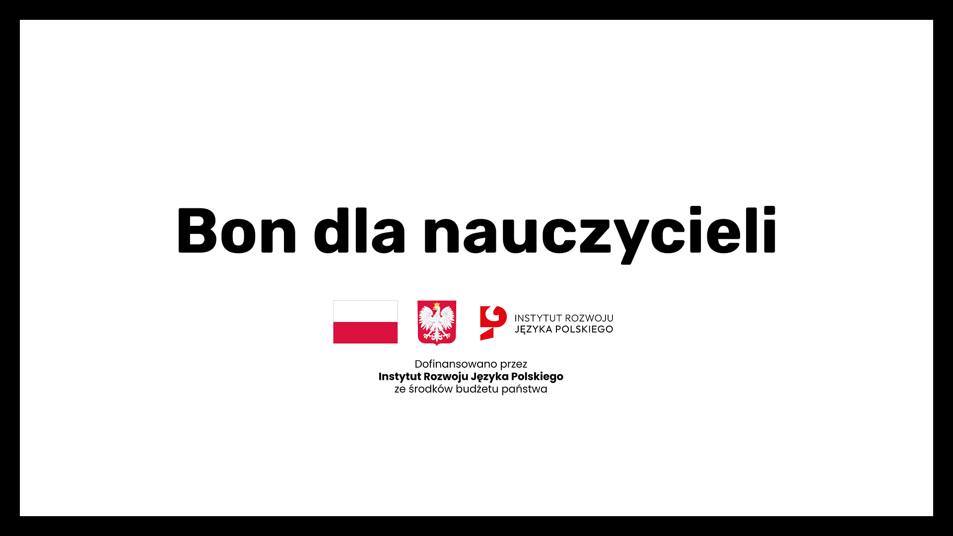 Bon dla nauczycieli